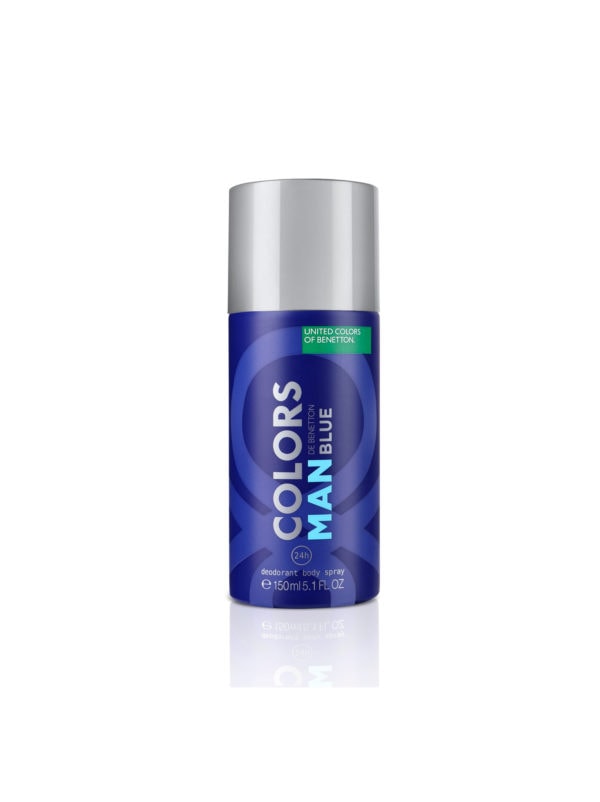 Colors de Benetton Deodorant Spray – Blue