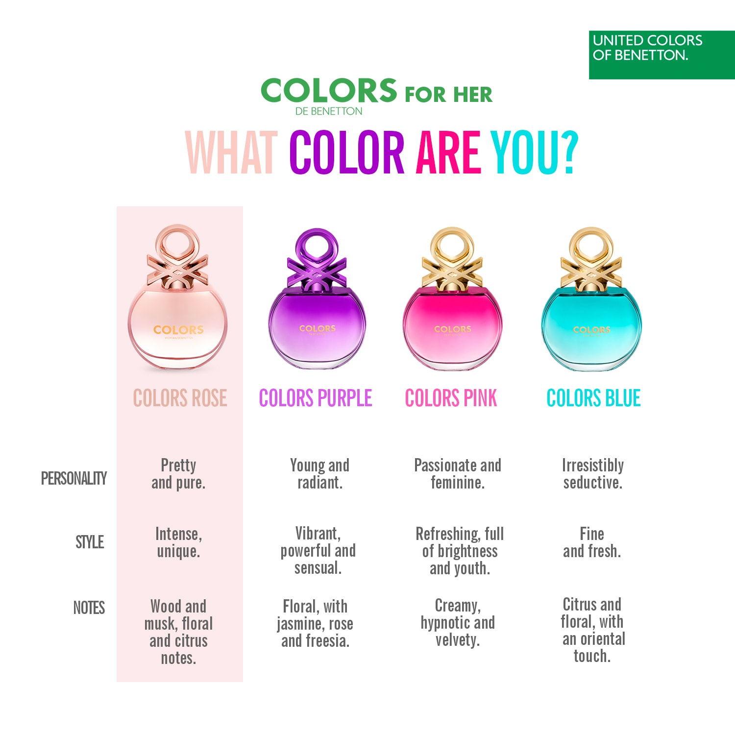 Colors de Benetton - Rose 9