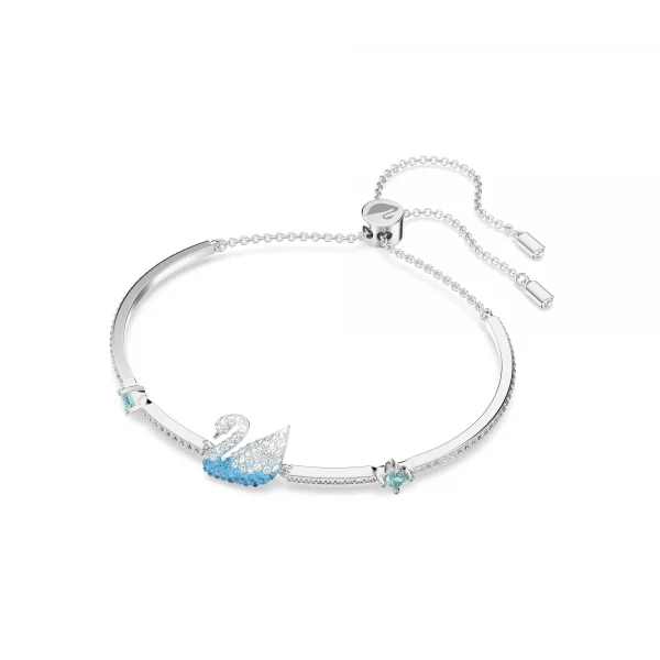 Swarovski Iconic Swan bangle 4