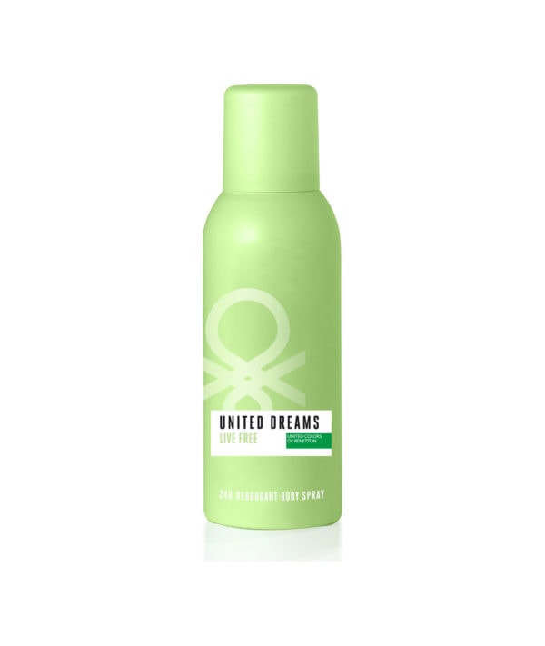 United Dreams Live Free Deodorant Spray