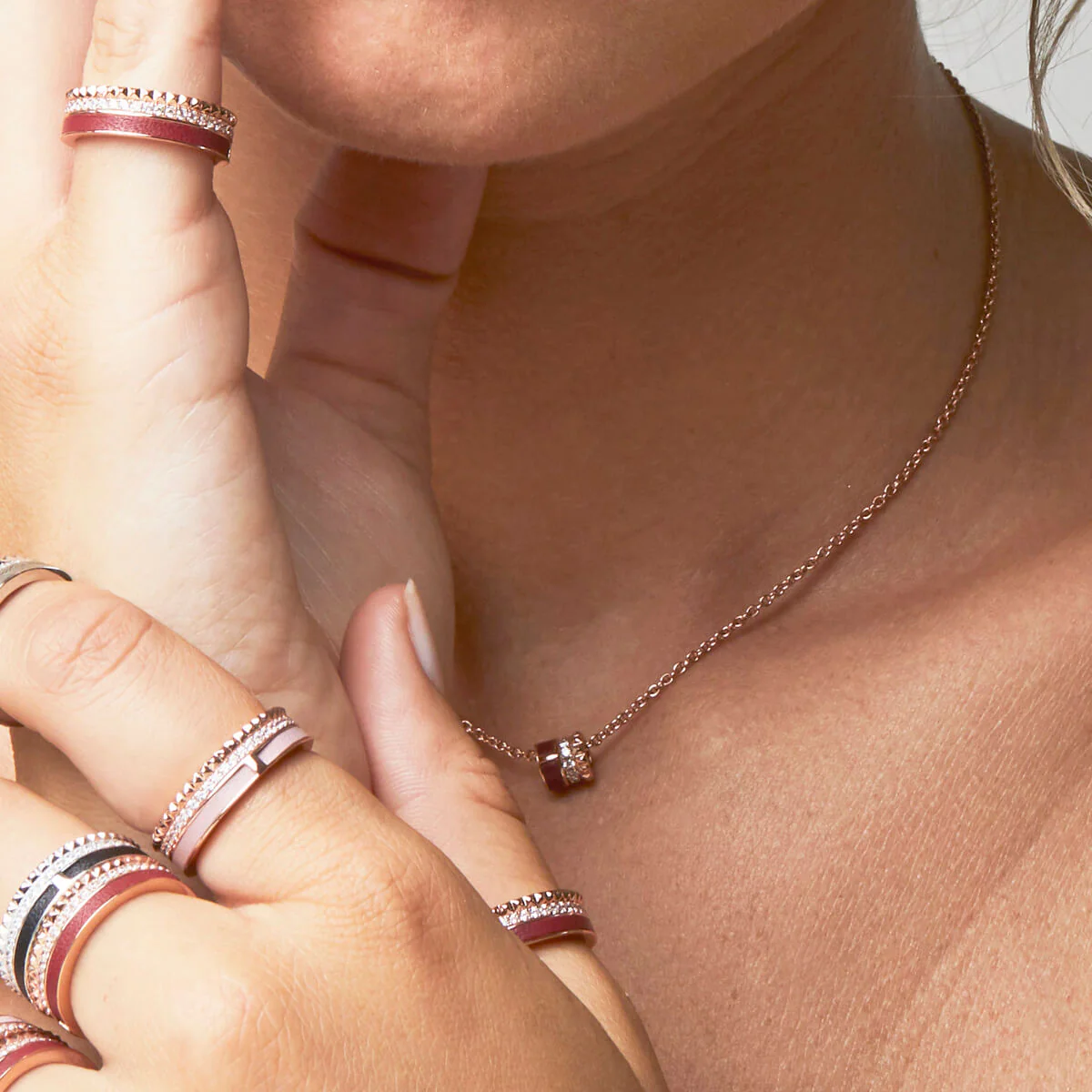 Ring PETIT VOYAGE Amaranth RO 4 Ring PETIT VOYAGE Amaranth RO - Image 2