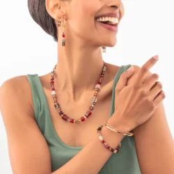 Home 83 Alternative view of Eternal Unity Bracelet gold-red