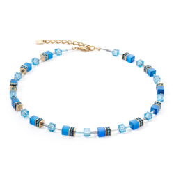 GeoCUBE Iconic Mono Gold necklace turquoise 4